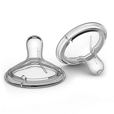 Nanobebe nipples Slow Flow (0M+) Nanobebe Silicone Nipples 2 PK