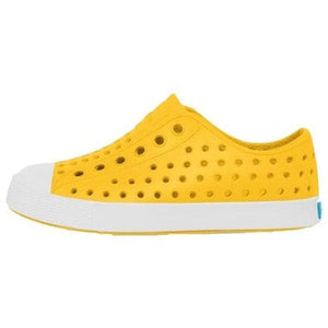 Native Shoes Shoes C4 - Crayon Yellow/Shell White Native Shoes Jefferson Child Shoe - Crayon Yellow / Shell White