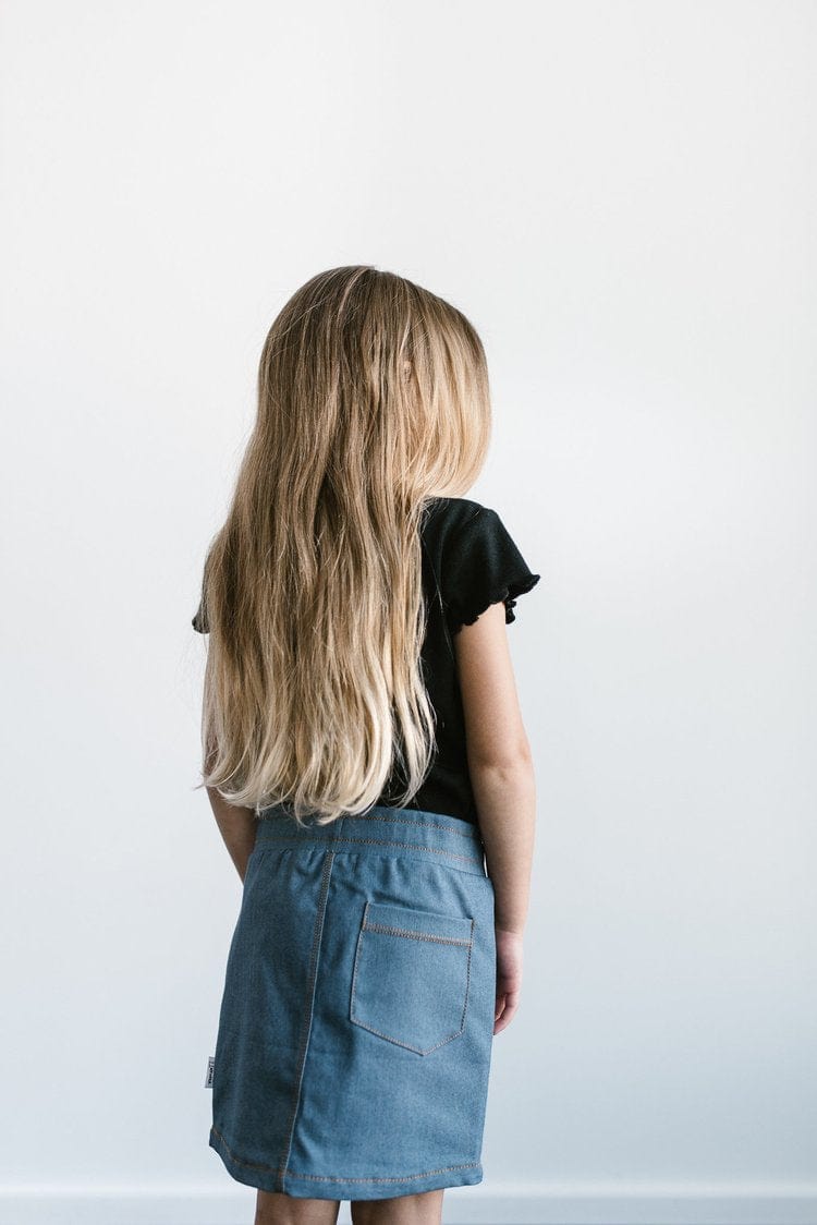 North Kinder skirt North Kinder Denim Pencil Skirt