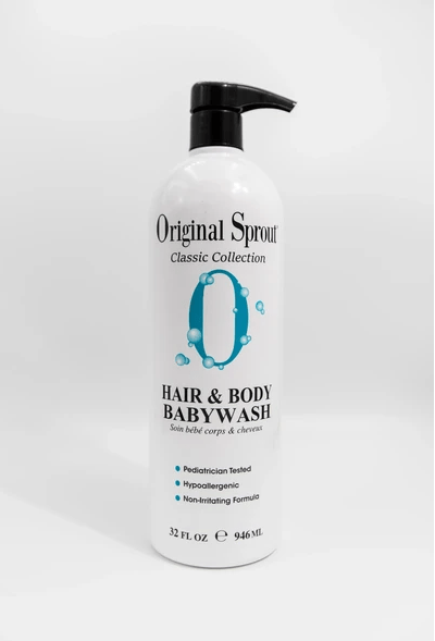 Original Sprout skin care 32 oz/946 ml Original Sprout Hair & Body Babywash