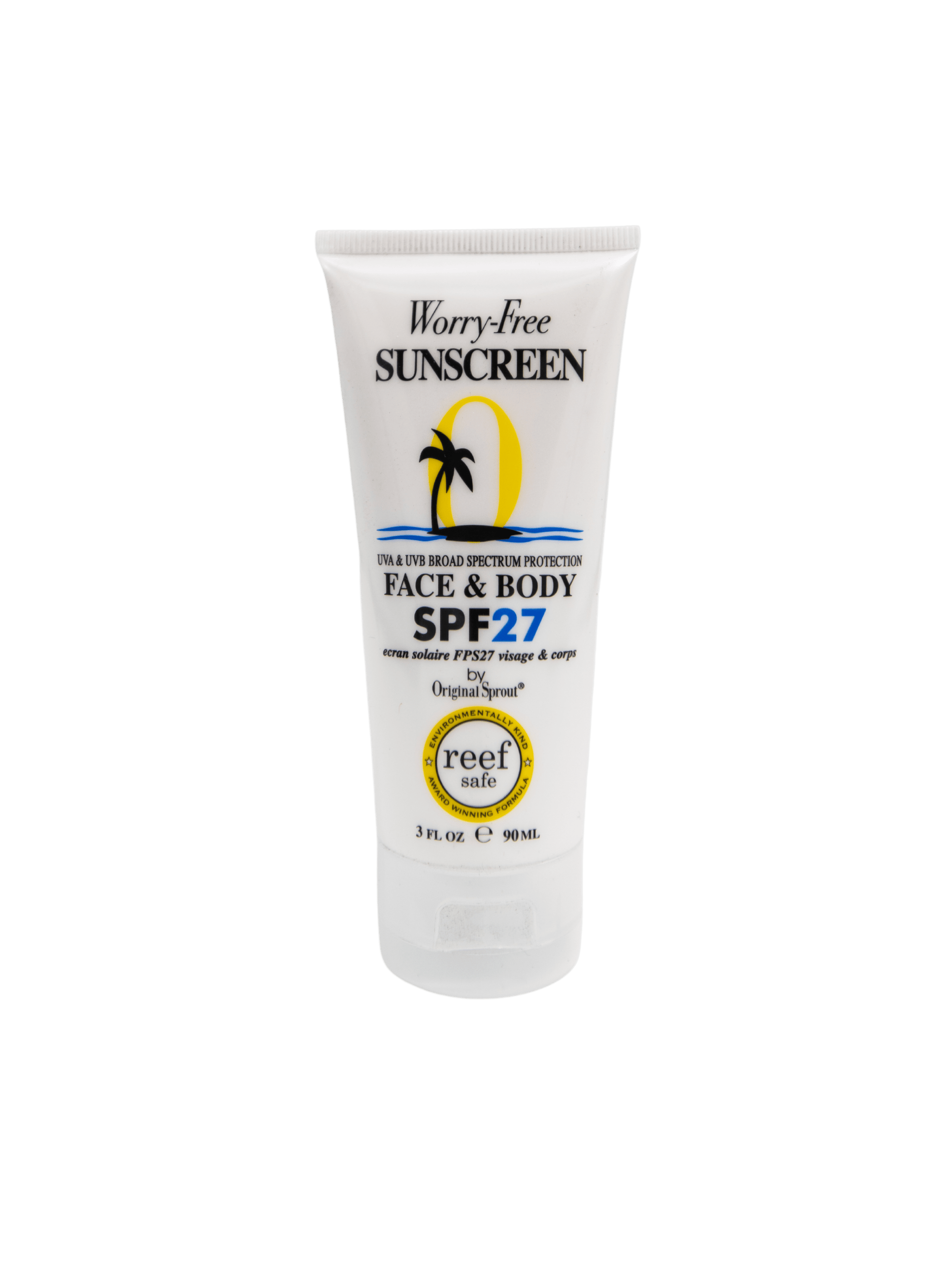 Original Sprout sunscreen Original Sprout Face & Body Sunscreen SPF 27 (3oz / 90ml)