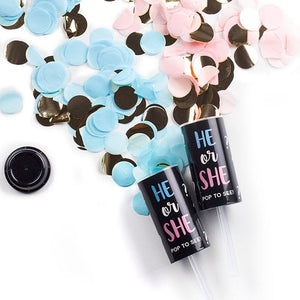 Pearhead baby book Pearhead Gender Reveal Confetti Poppers