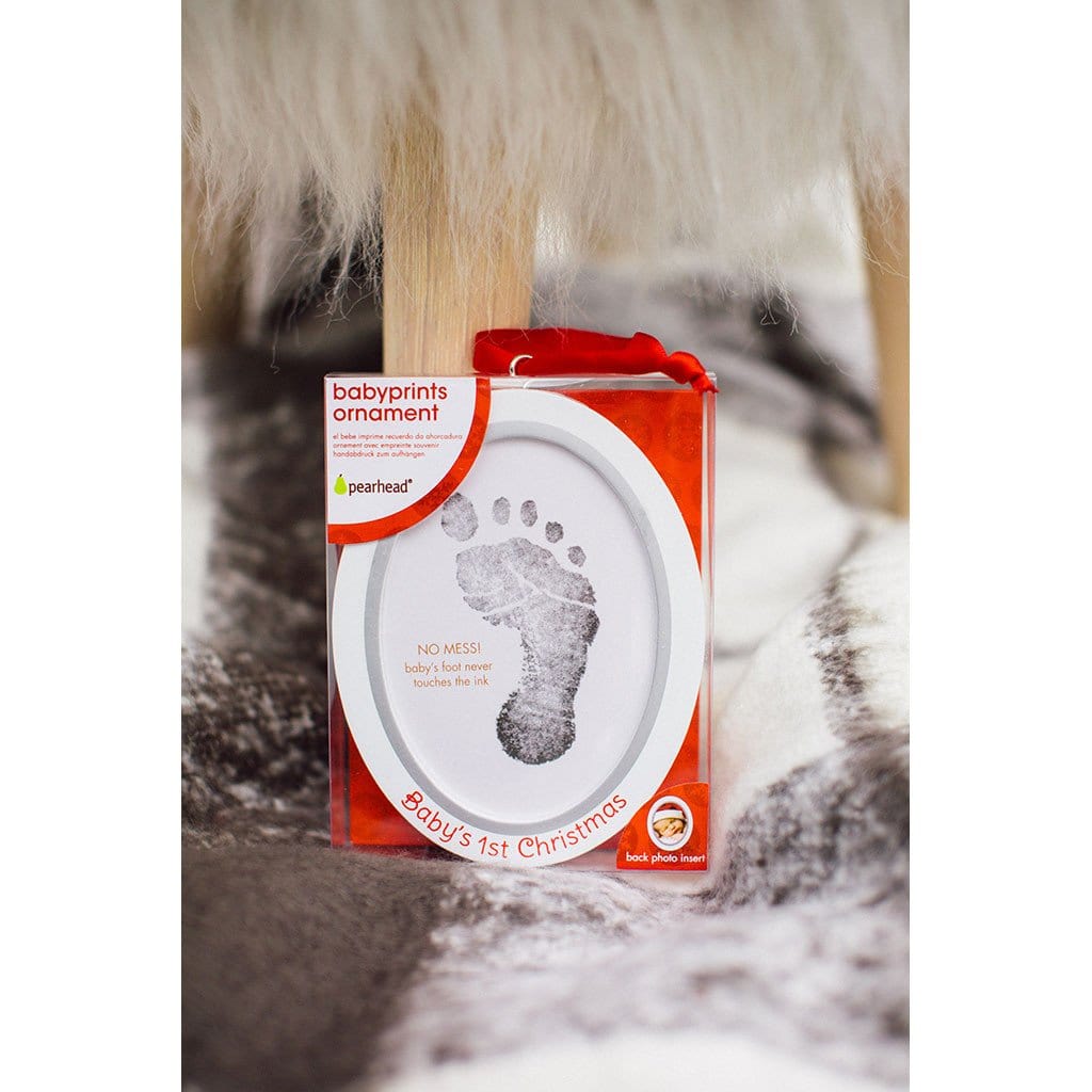 Pearhead holiday ornament Pearhead Babyprints Photo Ornament