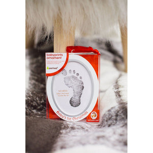 Pearhead holiday ornament Pearhead Babyprints Photo Ornament