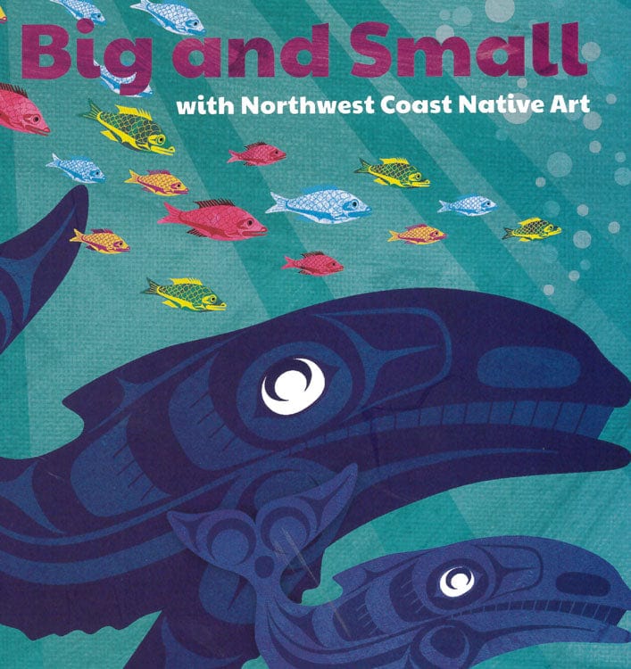 Raincoast Books board book Big and Small with Northwest Coast Native Art Board Book