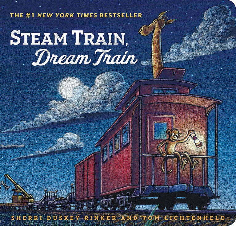 Raincoast Books board book Steam Train Dream Train Board Book