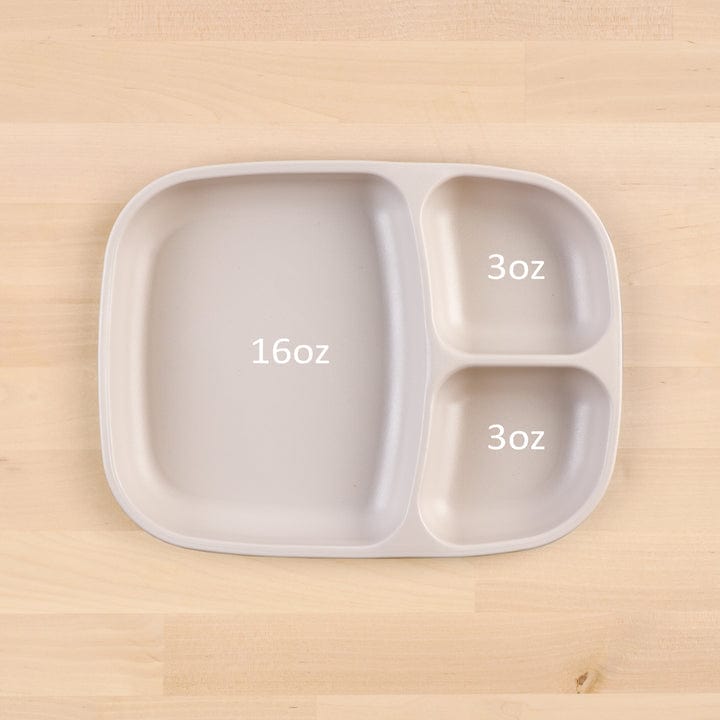 Re-Play divided plates Sand - Re-Play Divided Plates - Large Re-Play Divided Plates - Large