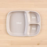 Re-Play divided plates Sand - Re-Play Divided Plates - Large Re-Play Divided Plates - Large