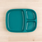 Re-Play divided plates Teal - Re-Play Divided Plates - Large Re-Play Divided Plates - Large