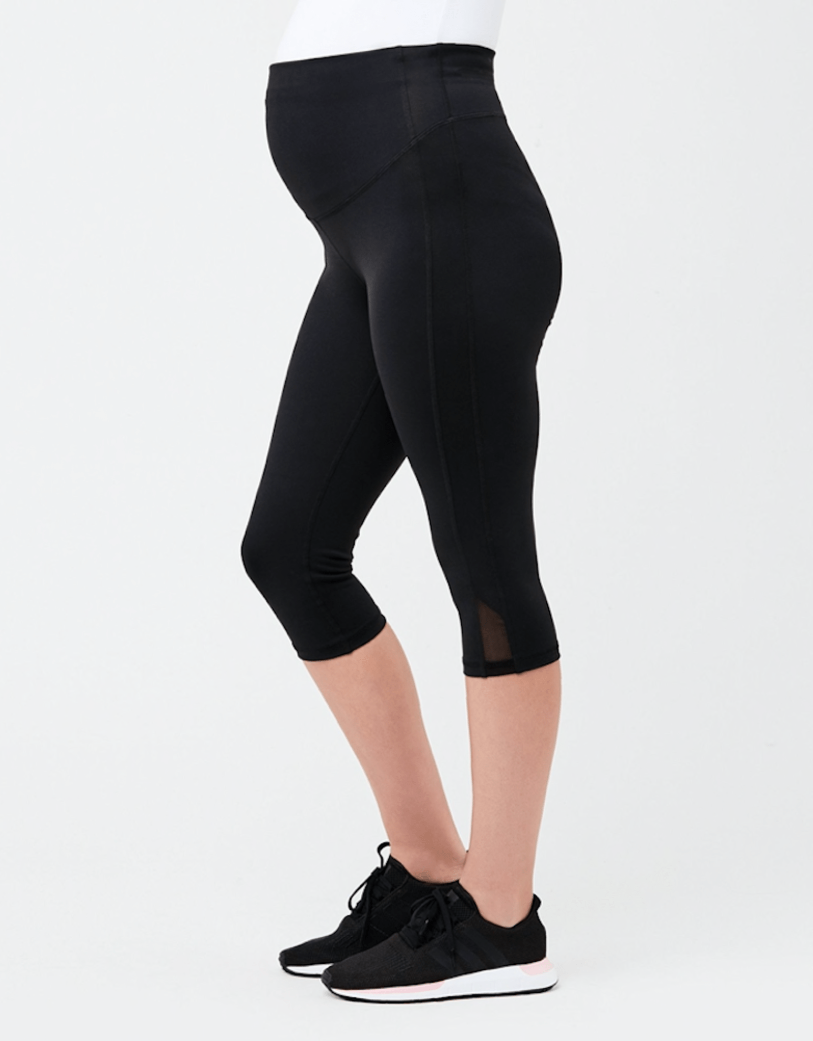 Ripe Maternity maternity active legging Extra Small Ripe Maternity Active Over Tummy Knee Legging - Black