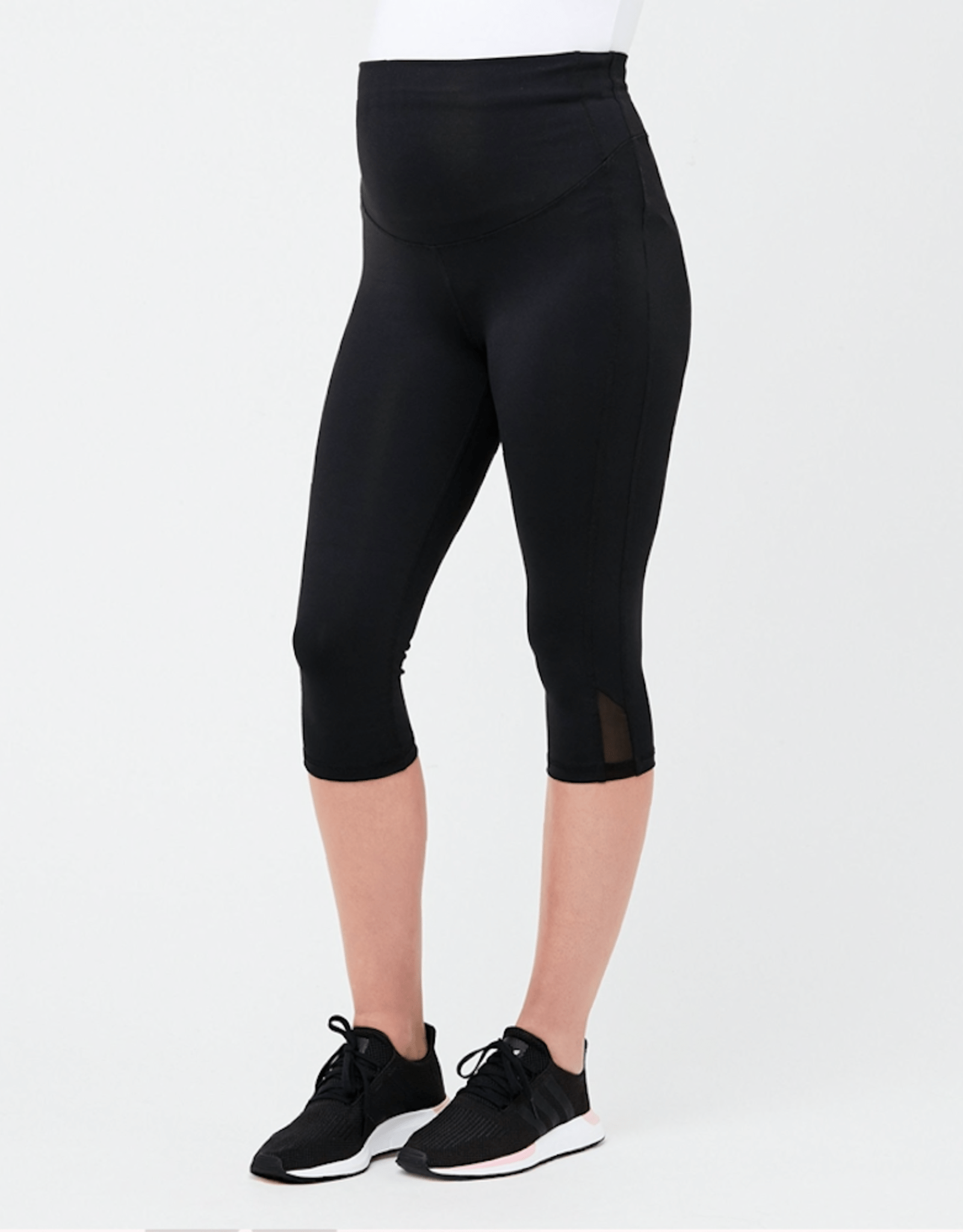 Ripe Maternity maternity active legging Extra Small Ripe Maternity Active Over Tummy Knee Legging - Black