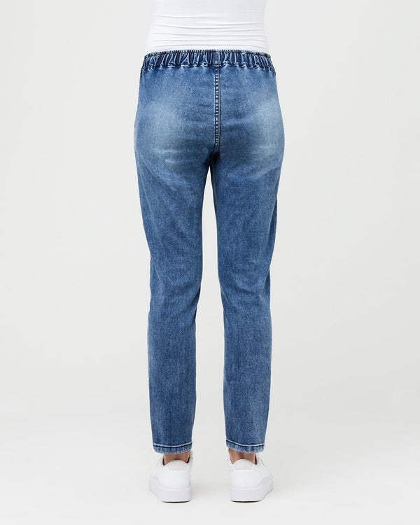 Ripe Maternity Denim Jogger Blue Momease Baby Boutique