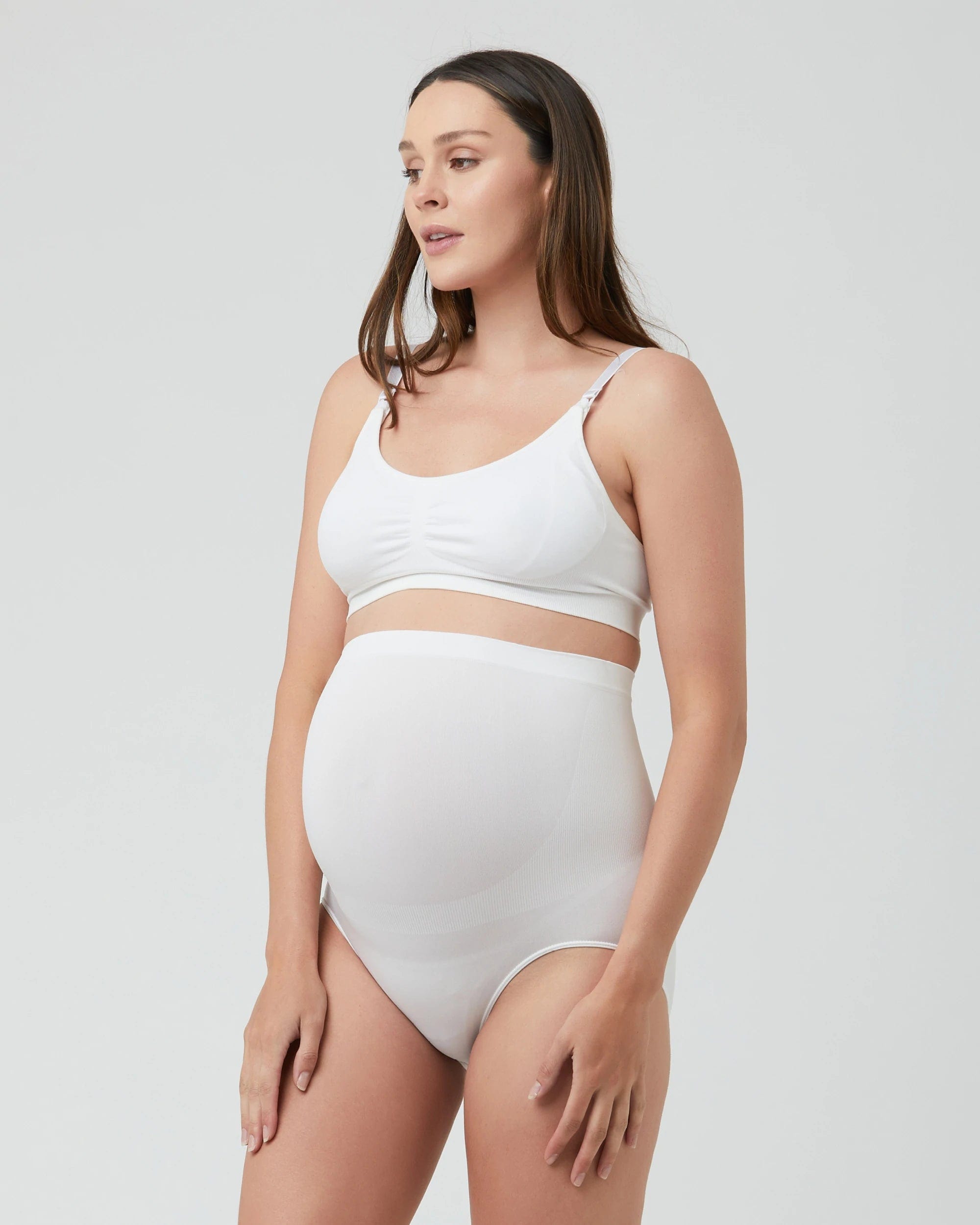 Ripe Maternity Seamless Nursing Bra - White - Momease Baby Boutique