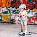 Scoot & Ride Helmet - Lifestyle 3