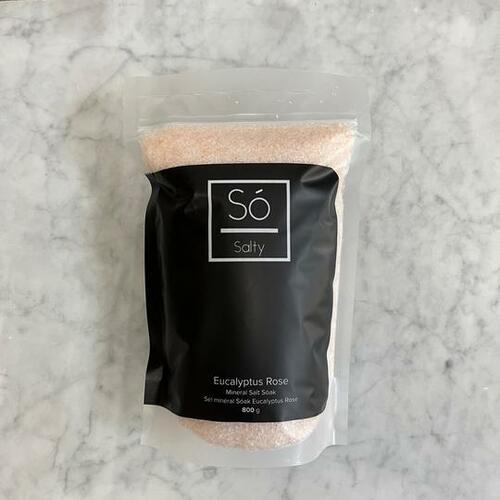 Só Luxury bath salts Só Luxury Salty Mineral Salt Soak - Eucalyptus Rose
