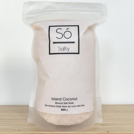Só Luxury bath salts Só Luxury Salty Mineral Salt Soak - Island Coconut
