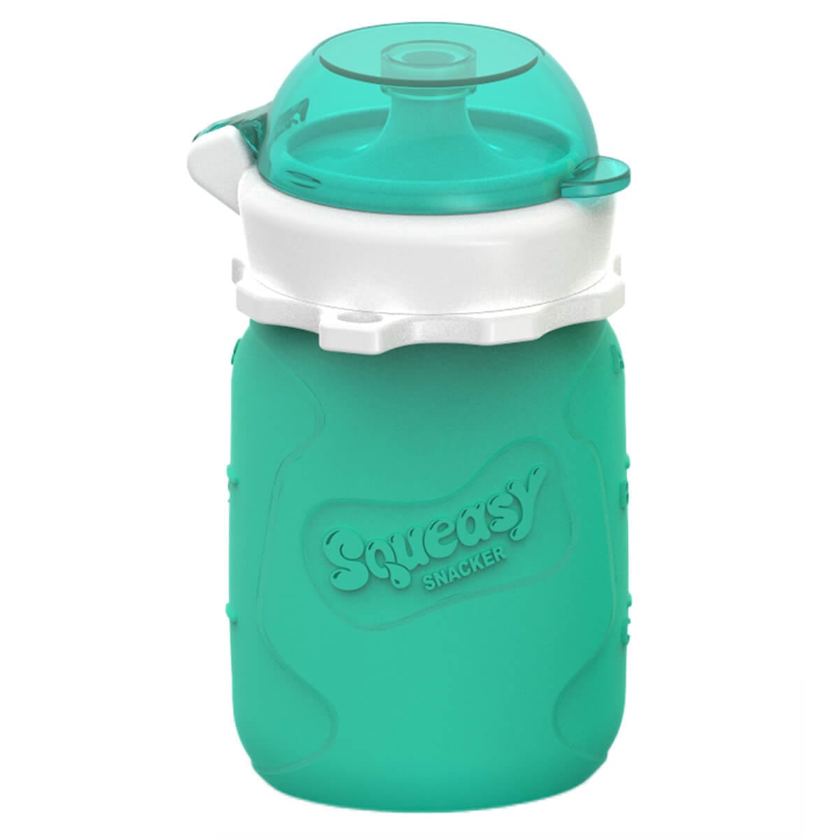 Squeasy Gear snack pouch Squeasy Gear Squeasy Snacker - Aqua 3.5 OZ