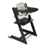 Black / Nordic Grey Cushion - Stokke Tripp Trapp® High Chair² and Cushion² with Stokke® Tray (Complete)