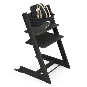 Stokke High Chairs & Booster Seats Oak Black Stokke Tripp Trapp® High Chair Bundle Oak