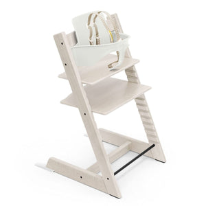 Stokke High Chairs & Booster Seats Whitewash Stokke Tripp Trapp® High Chair Bundle