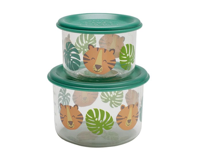 Sugar Booger snack container set Sugar Booger Good Lunch Snack Container 2 PC Set - Tiger