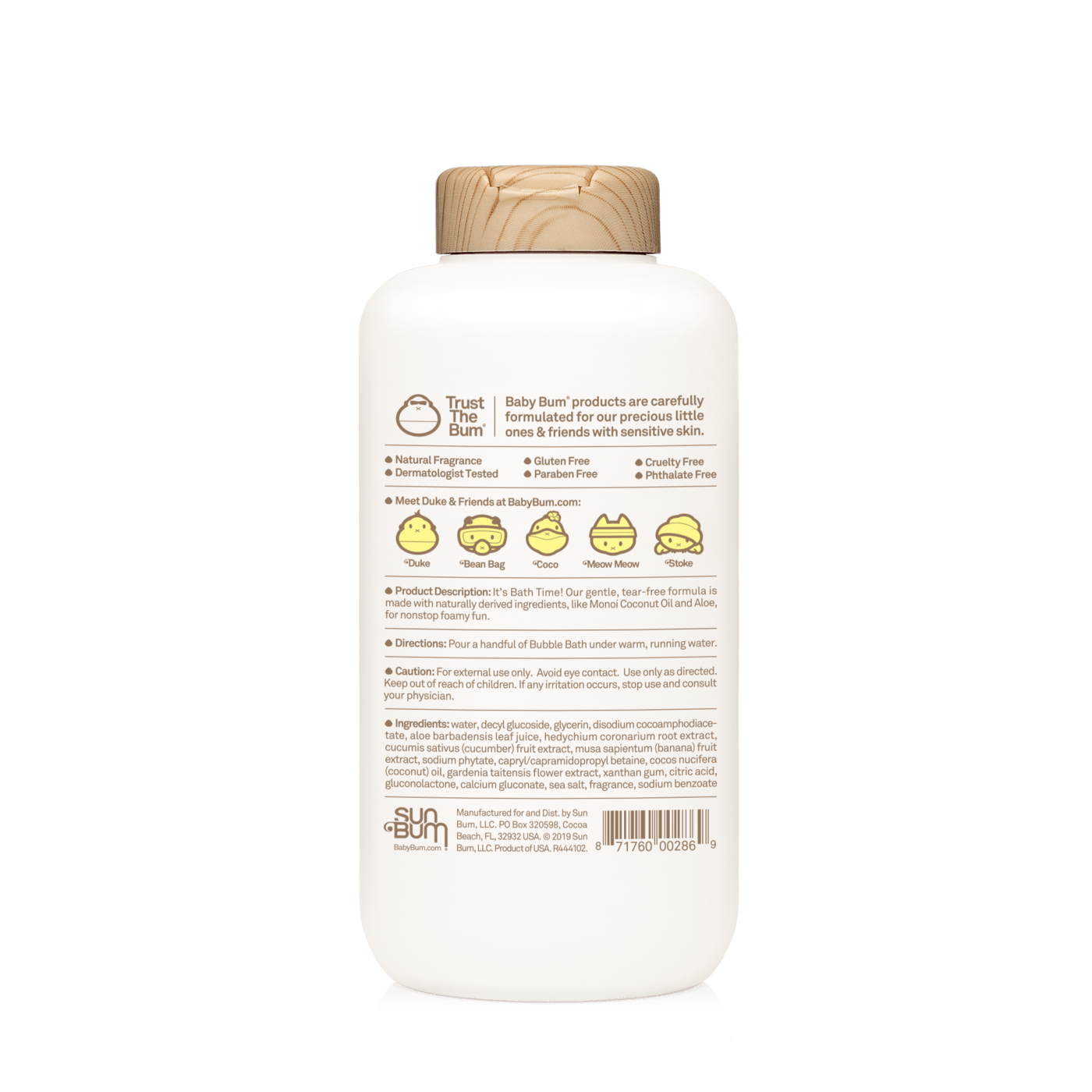 Sun Bum bubble bath Sun Bum Baby Bum Bubble Bath
