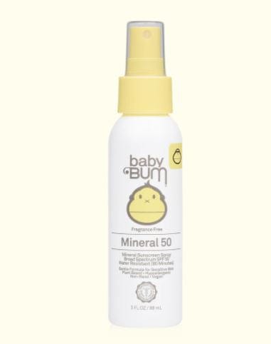 Sun Bum sunscreen Sun Bum Baby Bum Mineral 50 Sunscreen Spray