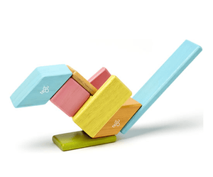 Tegu toy Tegu Magnetic Wooden Building Blocks 14 Pc Set