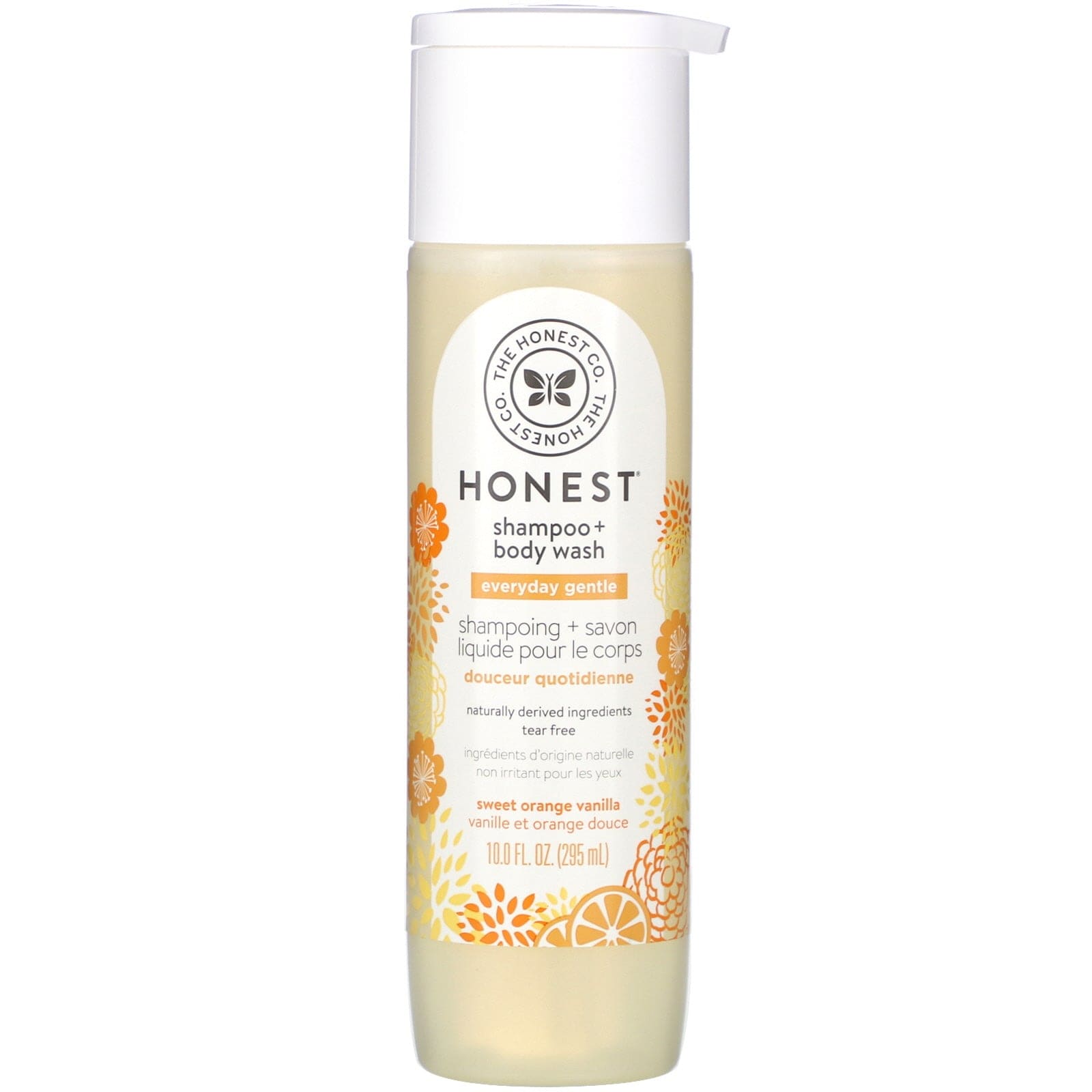 The Honest Company hair care 10 oz/296 ml The Honest Company Honest Shampoo & Body Wash - Sweet Orange Vanilla