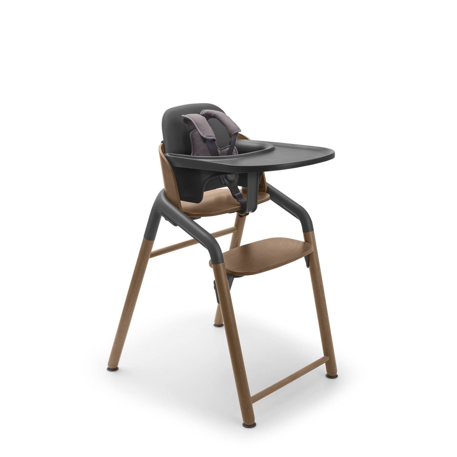 Bugaboo Giraffe High Chair Complete - Warm Wood/Grey