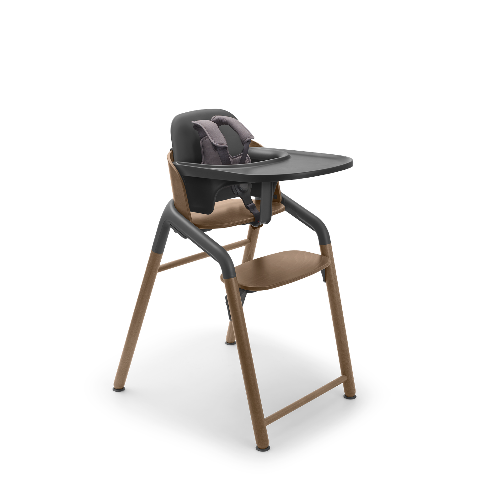 Bugaboo Giraffe High Chair Complete - Warm Wood/Grey