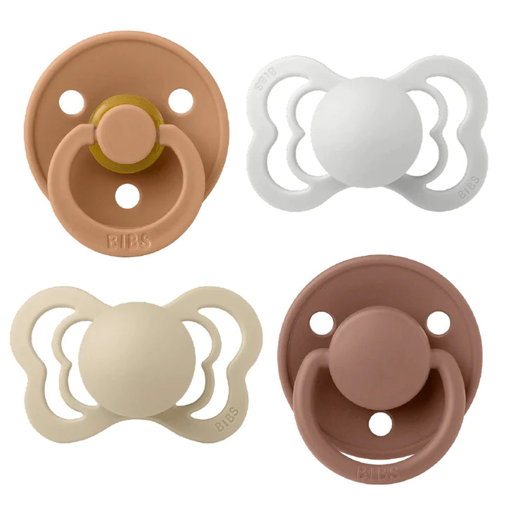BIBS Pacifiers Try-It Collection - Earth/Haze/Vanilla/Woodchuck