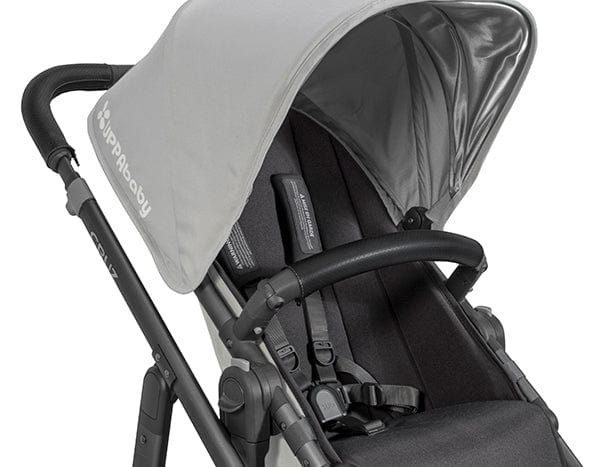 UPPAbaby bumper bar cover Black Leather - UPPAbaby VISTA and CRUZ Leather Bumper Bar Cover UPPAbaby VISTA and CRUZ Leather Bumper Bar Cover
