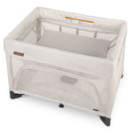 UPPAbaby Remi Playard - Charlie (Sand Melange) - Top View with Bassinet