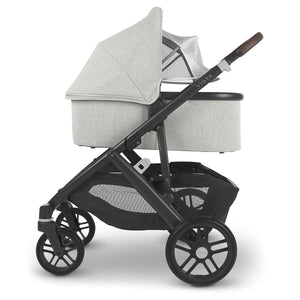 UPPAbaby stroller UPPAbaby VISTA V2 Stroller - Anthony (White & Grey Chenille/Carbon/Chestnut Leather)