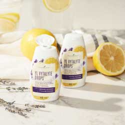 Young Living Essential Oils veggie cleaner Lavender Lemonade Young Living Vytalyte Natural Flavour Drops